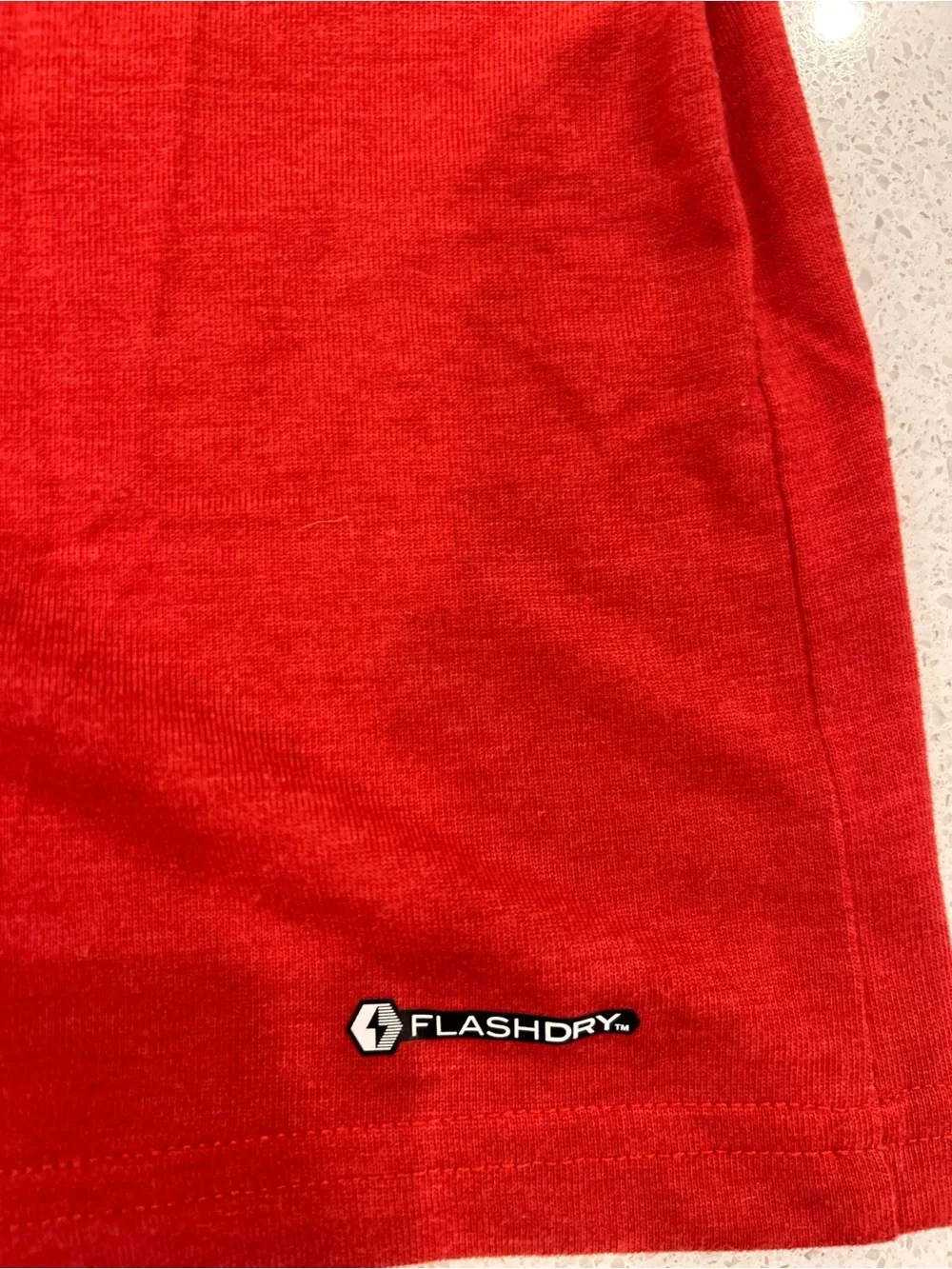 The North Face classic red